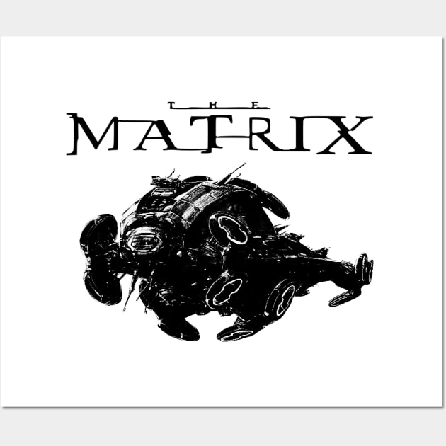 The Matrix - Nebuchadnezzar Wall Art by ETERNALS CLOTHING